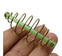 Solaughguy Alimentatori a molla per pesca alla carpa con dimensioni grandi, medie e piccole, materiale per stampa a caldo per acqua dolce e acqua di mare (L)