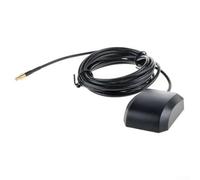 Solaughguy Antenna GPS attiva esterna con connettore maschio MCX, guadagno 28dB LNA, 1575,42 MHz, supporto magnetico impermeabile, compatibile con Garmin GPSMAP 60/60C/60CS/60Cx/60CSx