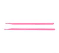 Solaughguy Bacchette per batteria luminose 5A che si illuminano al buio, fluorescenti, per spettacoli teatrali, spettacoli notturni, per batteria elettronica jazz, nylon, blu, verde, rosa, 1 paio