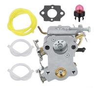Solaughguy Carburatore di ricambio per motosega Craftsman 358.341900 45,7 cm 42 cc sega a gas, compatibile con OEM 545070601 545040701 580457501, kit di parti miscelatori in metallo