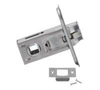 Solaughguy Chiavistello tubolare di alta qualità per porte interne, chiavistello di passaggio in acciaio inossidabile con funzionamento silenzioso liscio, reversibile per porte a sinistra o destra