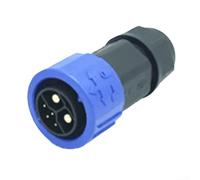 Solaughguy Connettore di alimentazione maschio femmina per biciclette elettriche, autobloccante, design aeronautico, connessioni sicure sotto pressione per dispositivi industriali esterni, segnale di