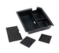 Solaughguy Contenitore portaoggetti per console centrale, in plastica ABS nera, con scomparti rimovibili, compatibile con Atto 3 Yuan Plus 2022, per un facile accesso per Wal