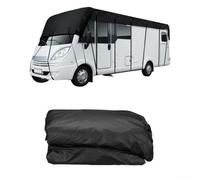 Solaughguy Copertura per tetto in tessuto Oxford 210D per camper, impermeabile, per camper e camion contro pioggia, neve, vento e danni UV, adatta per veicoli lunghi da 5 a 8,5 metri (6,5 x 3 metri)