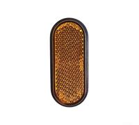 Solaughguy Copertura riflettente forcella anteriore per scooter elettrico Xiaomi 4 Lite 2a generazione, striscia riflettente di sicurezza ABS ad alta visibilità giallo e bianco per