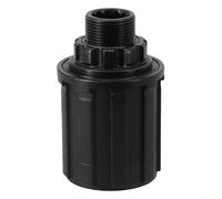 Solaughguy Corpo mozzo per bicicletta, 8-11 velocità, compatibile con e per mozzi Trek, cassetta in acciaio ruota libera per mountain bike, M16 x 49,2 mm, nero