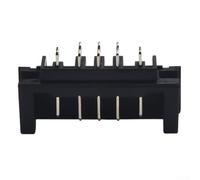 Solaughguy DCB118 - Staffa terminale connettore per caricabatterie DeWalt 14,4 V e 18 V Li-Ion - Supporto terminale per montaggio su PCB per adattatore USB DCB112, DCB115, DCB105, DCB090