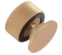 Solaughguy Elementi di fissaggio per cappa da saldare in alluminio, 10,4 mm, per clip per casco da moto, viti di ricambio con trattamento di ossidazione, (oro)