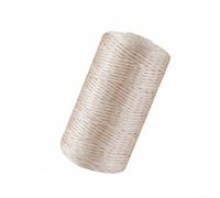 Solaughguy Filo per uncinetto in cotone ghiaccio fine, diametro 0,5 mm, leggero e traspirante, per progetti estivi di lavoro a maglia, tra cui scarpe e accessori, materiale di seta, (4 metri bianco)