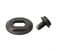 Solaughguy Flangia esterna e set di bulloni per morsetto per lama circolare compatibile con DCS391 DCS367 DCS565 - N621119 Parte di ricambio, 2 pezzi in lega di acciaio nero