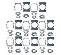 Solaughguy Guarnizioni di ricambio per Zenoah G45L G35 G4K BC4310 3410 decespugliatore, rondelle di tenuta in metallo per modelli compatibili, 2 set e 8 set opzionali (8 set)