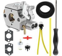 Solaughguy Kit carburatore 753-05133 compatibile con Troy- TB10CS TB20CS TB20DC TB310QS e per modelli Yard Man Y28 YM320BV per soffiatore foglie e decespugliatore e