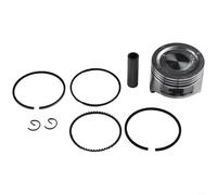 Solaughguy Kit di anelli per motore GX120, foro da 60 mm, compatibile con parti di tosaerba, sostituisce OEM 13101-ZH7-010, include perno di fissaggio e clip