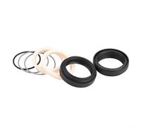 Solaughguy Kit di guarnizioni per forcella della bicicletta per Fox RockShox per Manitou per Suntour, 30-40 mm, paraolio per tergicristalli, con spugne e molle, parte anteriore in lega di gomma (36 x