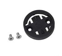 Solaughguy Kit di inserti per montaggio su computer da bici per Garmin, Wahoo, Bryton e Cateye, staffa di montaggio in plastica ABS per cronometro con viti M3, testa nera (G)