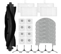 Solaughguy Kit di parti di ricambio per robot aspirapolvere Mybot X9 Pro, include spazzola laterale principale, filtro per mocio, panno per la polvere, set completo di accessori per la pulizia per la