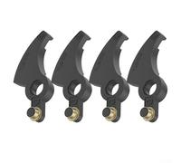 Solaughguy Leva di ricambio per decespugliatori - Kit 4 pezzi asta albero nero compatibile con modelli Greenworks LST136/LST220/LST220FC/NST2118, 38,2 x 8,6 mm