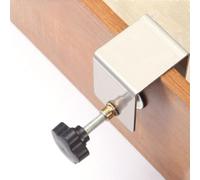 Solaughguy Morsetto per installazione frontale del cassetto regolabile per la lavorazione del legno - Strumento per jig per armadietti di tipo G, in acciaio pressato a freddo con finitura a spruzzo