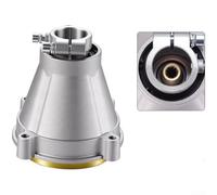 Solaughguy Piastra adattatore per decespugliatore, resistente, 26 mm, 28 mm, 9 denti, montaggio laterale, in lega di alluminio, per tagliaerba e tosaerba, attrezzi da giardino, argento (A)