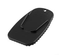 Solaughguy Piastra di estensione per cavalletto moto, in acciaio inox, compatibile con la maggior parte dei modelli, colore nero, design anti-lavandino per