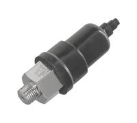 Solaughguy Pressostato per compressore d'aria, regolatore regolabile 15-140psi con filettatura da 1/4 "e 1/8", corpo in metallo tipo diaframma normale apertura/chiusura, IP54 (QPM11-NO B)