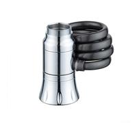 Solaughguy Prolunga per rubinetto in metallo per lavello da cucina, adattatore per rubinetto estraibile regolabile a 3 velocità con tubo retrattile che aumenta la pressione, design compatto e