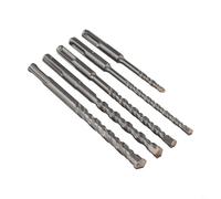 Solaughguy Punta da trapano per calcestruzzo, 65 W, con punta in carburo per muratura, con design a doppia spirale per un taglio efficiente in blocchi di mattoni, cemento, pietra -