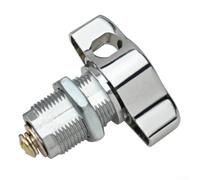 Solaughguy Serratura a camma senza chiave per porte di armadi, in lega di zinco, con dimensioni da 16 mm/20 mm/25 mm/30 mm, accesso sicuro per ufficio, cassette degli attrezzi, armadietti e casa (30