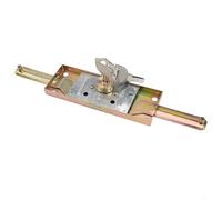 Solaughguy Serratura per porta avvolgibile per sicurezza domestica, nucleo in rame con design antifurto a lingua quadrata, 285 mm, accessorio per serratura per porta anteriore o posteriore, include (C