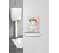 Solaughguy Serratura per porta con indicatore di direzione in acciaio inossidabile per servizi igienici pubblici - Libero/impegnato rosso-verde, bullone di stato visivo, struttura in lega di zinco e