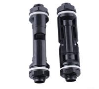 Solaughguy Set di 5 paia di connettori solari impermeabili IP67 per pannelli fotovoltaici - DC1000V 30A Distributore di energia fotovoltaica con contatti in metallo compatibile con cavi da 2,5 mm a 10