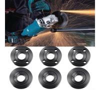 Solaughguy Set di dadi flangiati per smerigliatrice angolare (filettatura 5/8") per smerigliatrici angolari Dewalt, Makita, Ryobi e Bosch, struttura in acciaio, compatibile con i modelli 224399-1