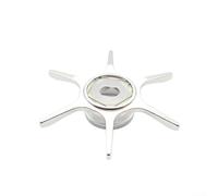 Solaughguy Six Star Drag Baitcast Reel Brake Scarico Chiave per Metanium DC Per Curado Per SLX Per Scorpion Alluminio (argento)