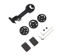 Solaughguy Supporto per computer da bici per Garmin per Bryton e Wahoo - Staffa di estensione leggera in lega di alluminio per manubrio, adattatore sicuro a prova di vibrazioni per ciclismo (A)