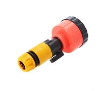 Solaughguy Testa irrigatore in plastica per giardino, irrigazione di fiori e verdure con opzioni di setaccio a rete 400/1000/1500/2000, collegamento per tubo flessibile da 10 pollici/15 pollici/1