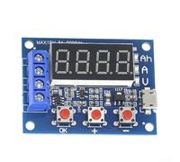 Solaughguy Tester di capacità della batteria del carico esterno ZB2L3 con corrente di scarica 3A e gamma 15V per test della batteria agli ioni di litio Ni-MH e analisi dell'alimentazione elettrica