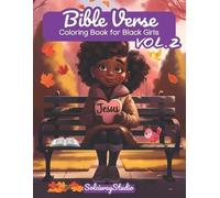 Solciway Studio Bible Verse Coloring Book for Black Girls Vol.2 (Tascabile)