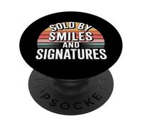 Sold By Smiles And Signatures Real Estate Agent Deals - PopSockets PopGrip Adesivo