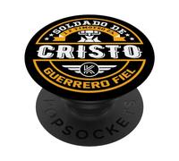 Soldado De Cristo Guerrero Fiel, Fiel Soldado De Jesucristo PopSockets PopGrip Adesivo