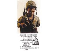 SOLDAT GL200.08 - NAVAHO CODE TALKER, SOUTH PACIFIC 1944 • BUST - 200mm RESIN