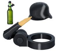 Soldat Salute Birra Bottiglie di Birra Casco, Tappo di Bottle Riutilizzabile Soldier Salute Beer Bottle Helmet, Antipolvere Divertente Tappi Decorativi per gli amanti dei Soldati Attivi (One Piece)