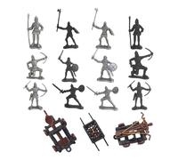 Soldati Figures Cavalieri Guerriero Medievale Del Gioco del Giocattolo Set Mini