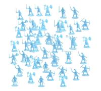 Soldati Giocattoli - Figure 'esercito Antichi In Miniatura | Statue Del Modello | Soldati Di Plastica Realistici Per Giochi Da Tavolo E Apprendimento | 100x Mini Uomini Per I Progetti Di Toppers D
