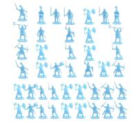 Soldati giocattolo per soldati, diverse pose, 100 pezzi, modellini antichi, set di giocattoli da società per giochi di ruolo e feste per bambini, decorazione per torte e ragazze
