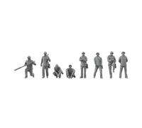 Soldati in Resina Non Verniciati 1/700 Modello Aggiornamento Parti Marinai della Marina Sovietica
