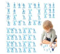 Soldati uomini - soldati diversi figure d'azione Poznan | Figure del soldato | Forze speciali Army Toy Army | 100 figure impostate per la decorazione della torta progetti per bambini ragazze ragazze