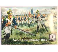 Soldatini Fanteria di Linea Francese 1815 AP056 1/72 - Waterloo 1815