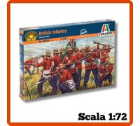 Soldatini Italeri in scala 1/72 figurini British Infantry Colonial wars 6050