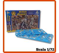 Soldatini Italeri scala 1/72 figurini di plastica British Hussara Ussari 6052