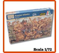 Soldatini Italeri scala 1/72 figurini di plastica WWII Russian Infantry 6057